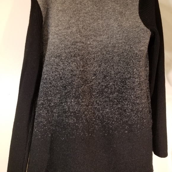 SAVILE ROW co Gray fade sweater jacket size medium - Picture 3 of 3